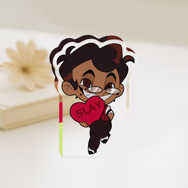 Hazbin VDAY - Human Alastor Slay Thick Acrylic Stand