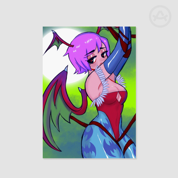Lilith Darkstalkers print