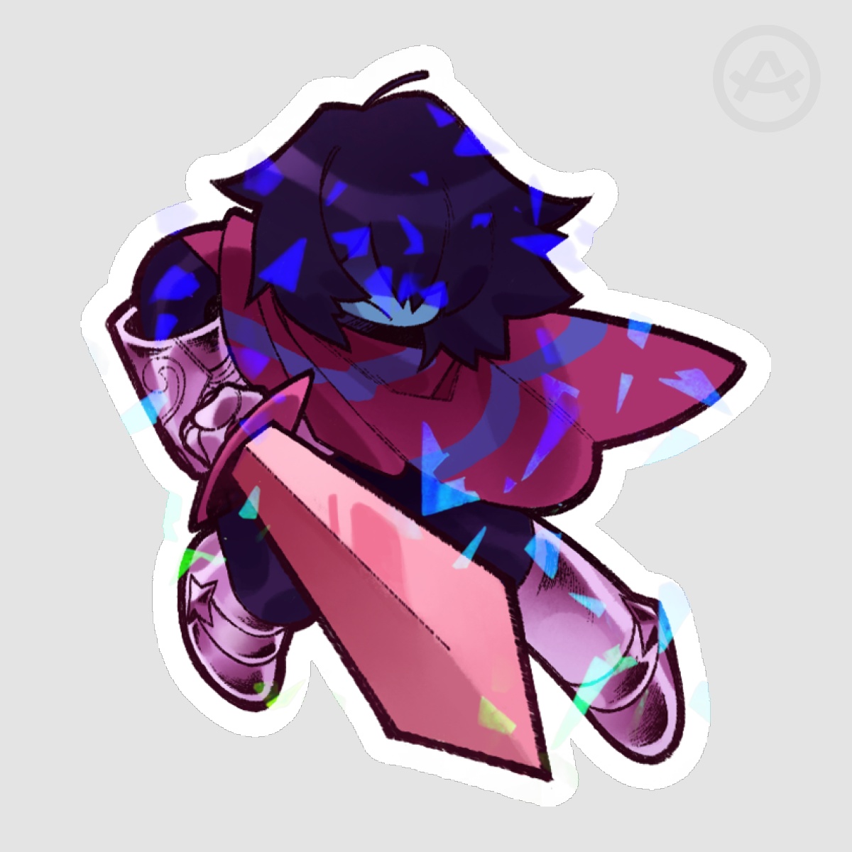 Kris DELTA WARRIOR sticker