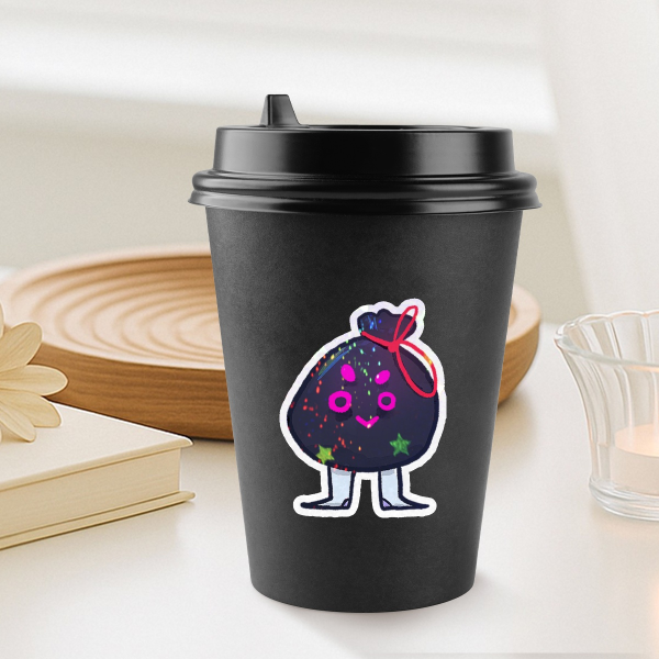 default trash minion Die Cut Stickers