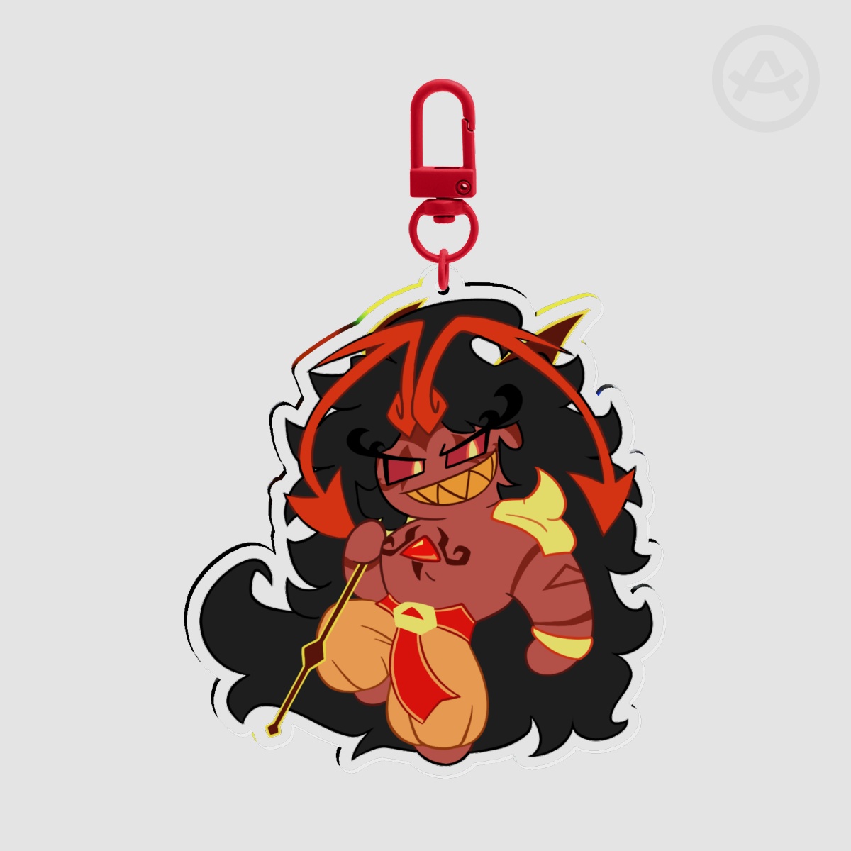 Burning Spice Cookie Keychain