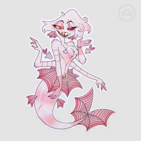 Mermaid Angel Dust Sticker