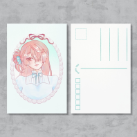 [OC] Naoka Harumiya Pearl Postcard