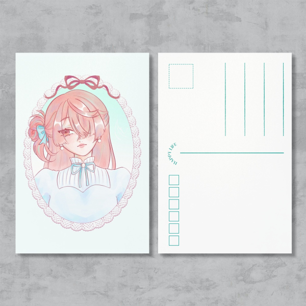 [OC] Naoka Harumiya Pearl Postcard