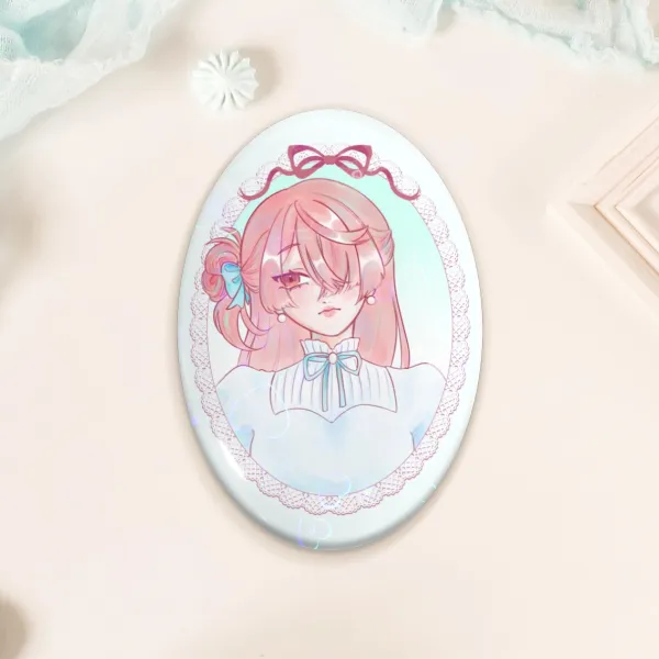 [OC] Naoka Harumiya Pearl Oval Badge