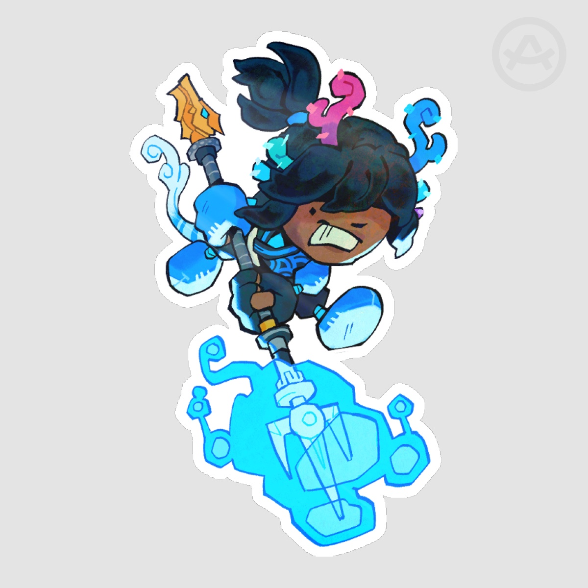 Nya (Sticker) - NINJAGO