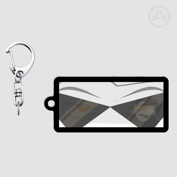 Lenticular Acrylic Keychain- Dirk Strider