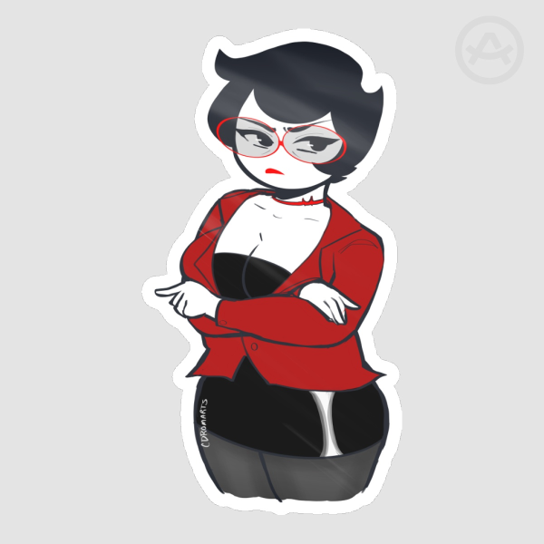 Jane Crocker sticker