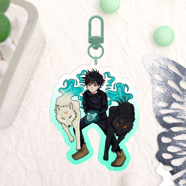 Megumi Colored Acrylic Keychain