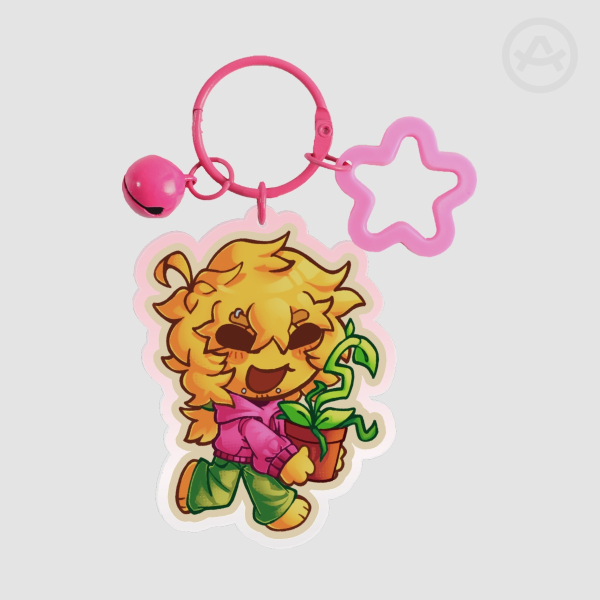 Andrew acrylic keychain