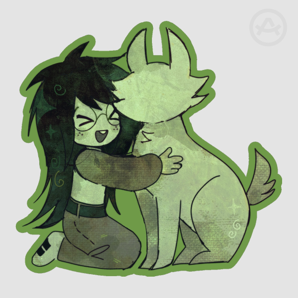 Jade Sticker