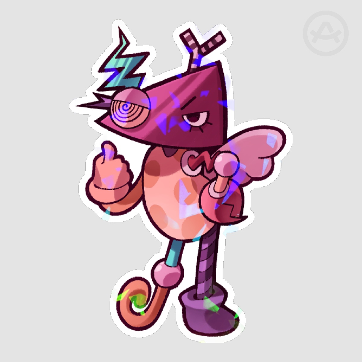 Zooble TADC sticker