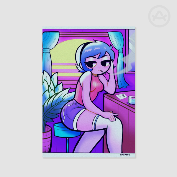 Mint at the Bar print