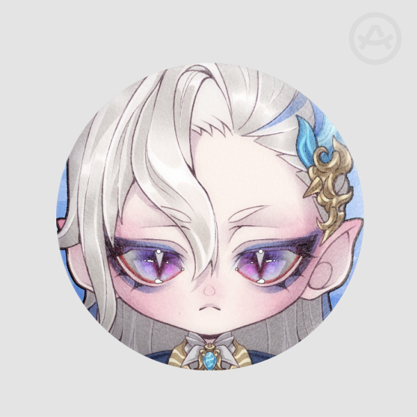 Neuvillette - Genshin Impact - Plush Badges