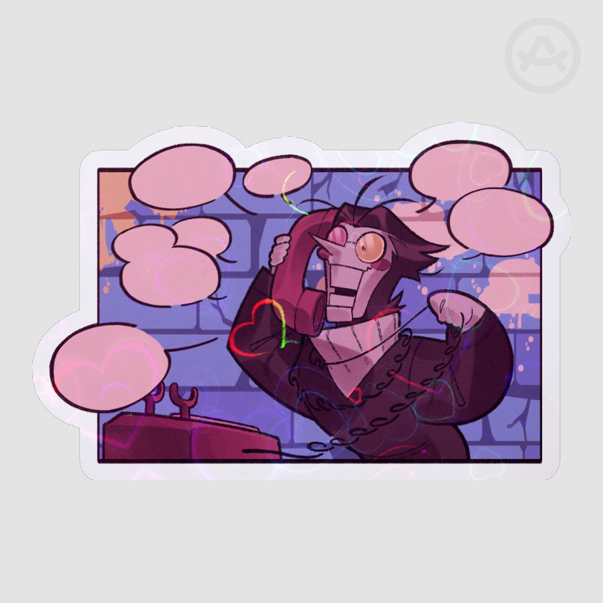 Spamton Phonecall sticker