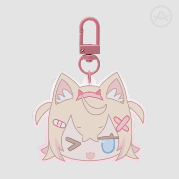 Mococo Clear Acrylic Keychain