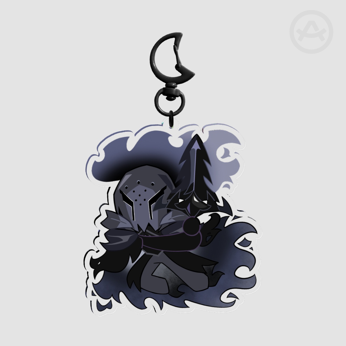 Silent Salt Cookie Keychain