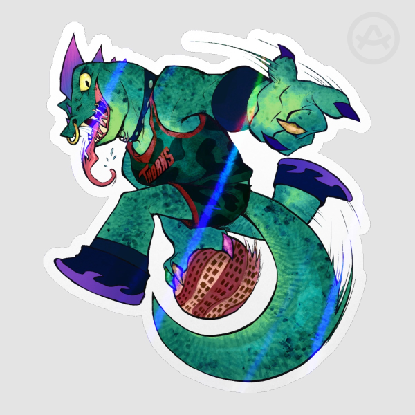 Modo Goat sonic pose- Sticker