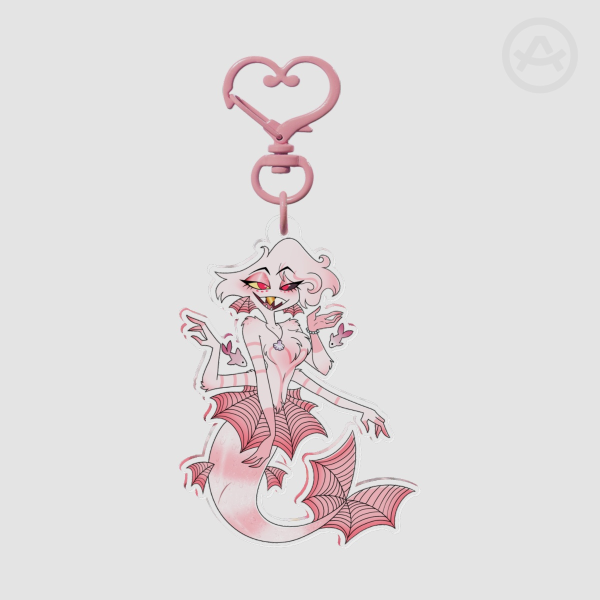 Mermaid Angel Dust Acrylic Keychain