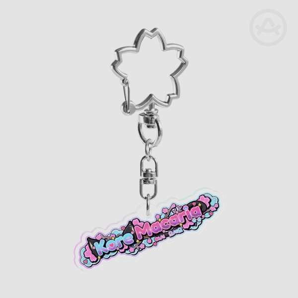Logo Acrylic Keychain