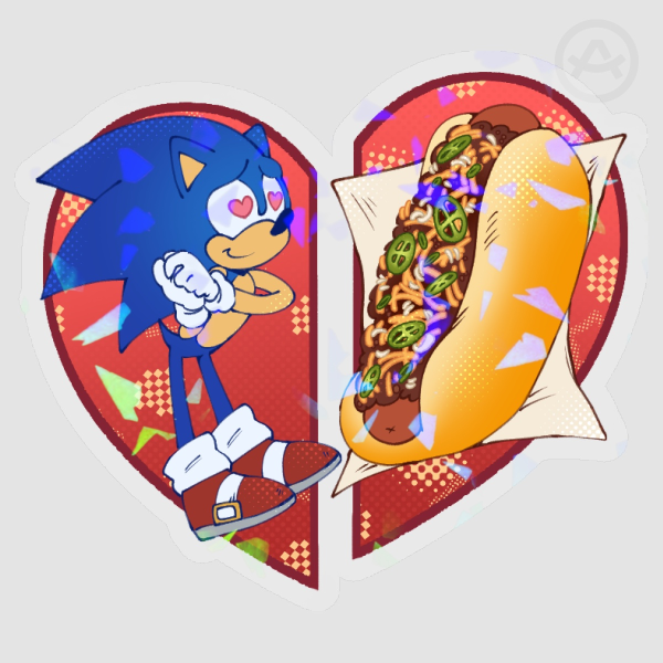 Sonic' true love (sticker)