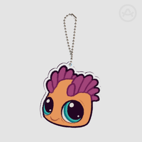 Wiwaxia Acrylic Keychain