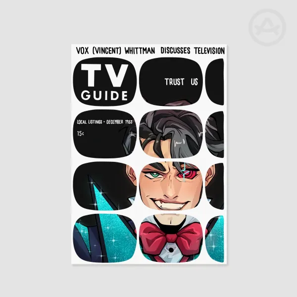 VOX tv guide (297mm*420mm)