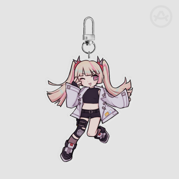 Lennox Rose Acrylic Keychain