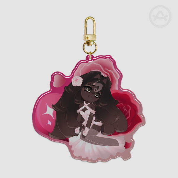 "Sweet valentine" Black forest keychain
