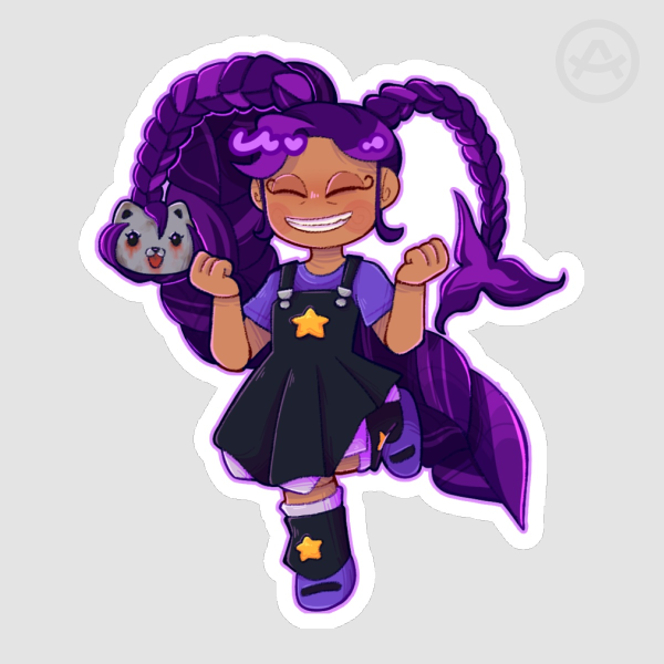Lily Lovebraids sticker [POPPY PLAYTIME]