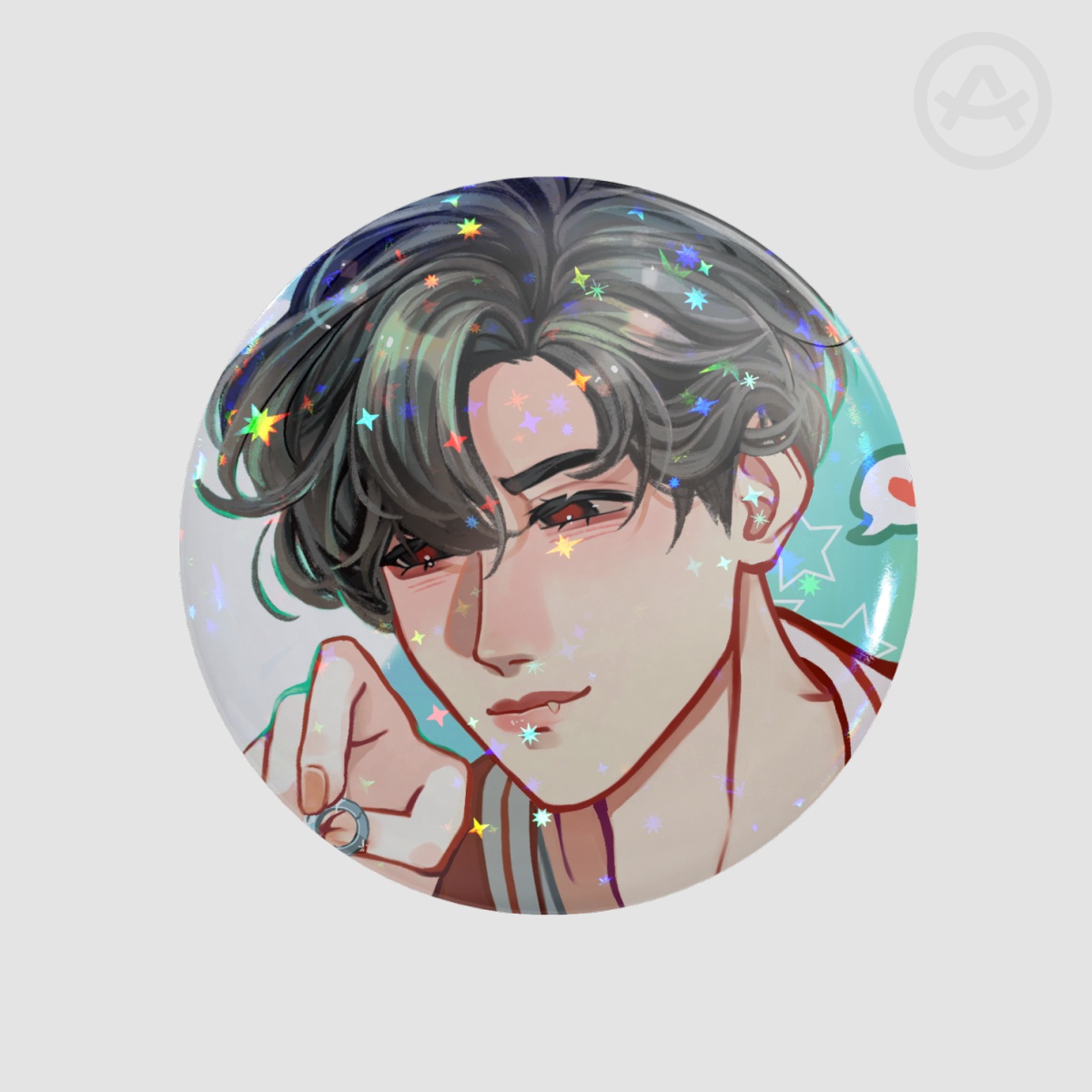 Jock Ivan Round Badge