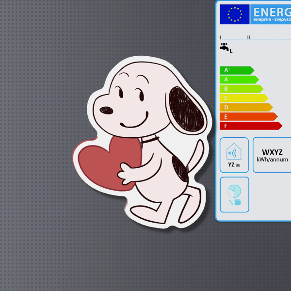 Snoopy Shaped Fridge Magnets - 2.36""(60mm)