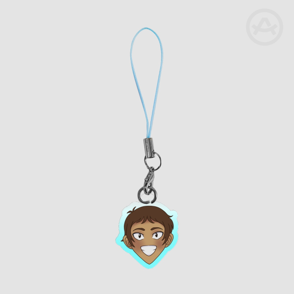 Blue Pala Phone Charm
