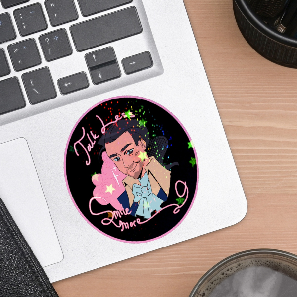 Hamilton | Hamilton smile more sticker