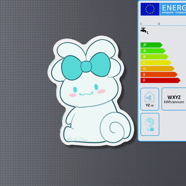 Cinnamoroll (Sanrio) Shaped Fridge Magnets - 2.36""(60mm)