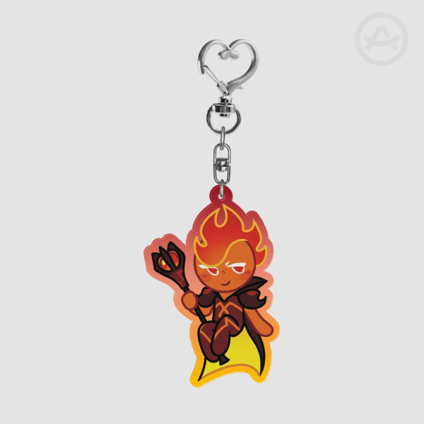 FIRE SPIRIT COOKIE - Acrylic Keychain