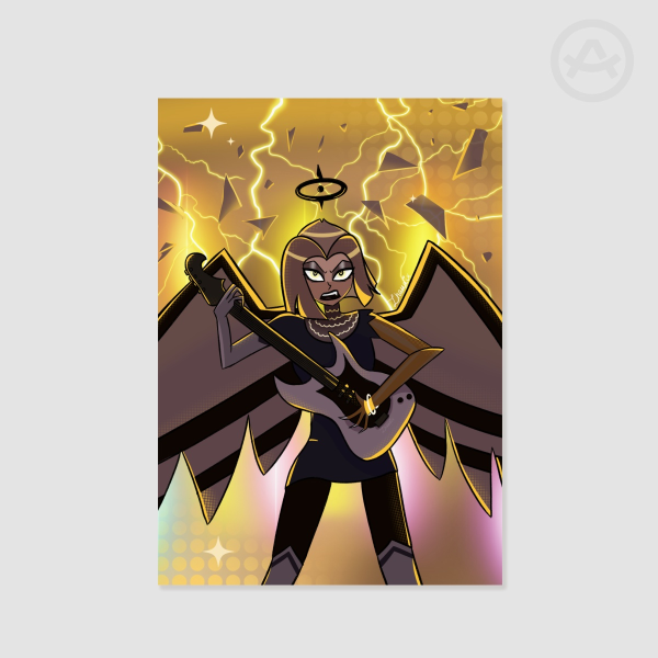 Hazbin Hotel Lute Gravity Print