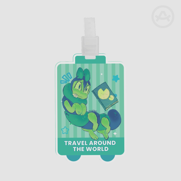 Squirm Luggage Tag