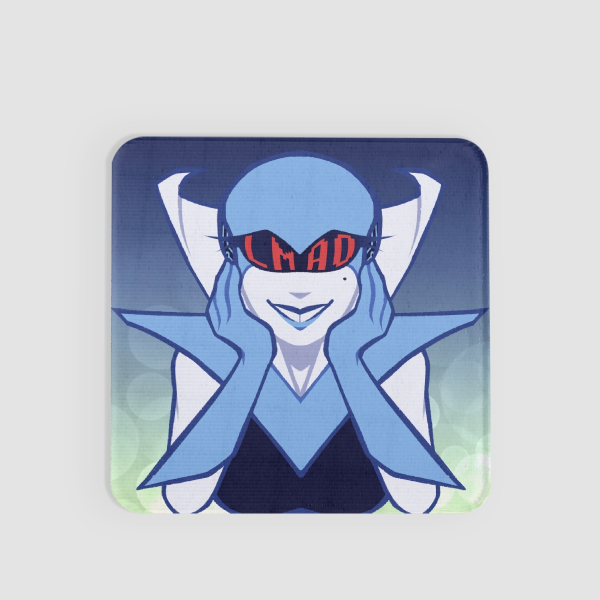Queen Deltarune Lenticular Sticker