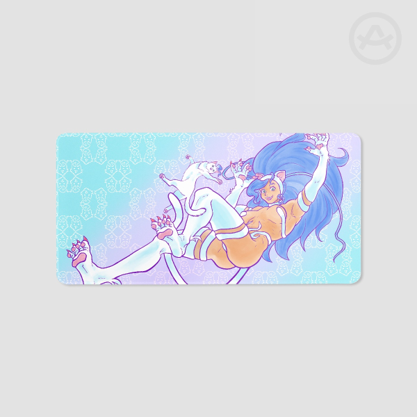 Darkstalkers Felicia Desk Pad