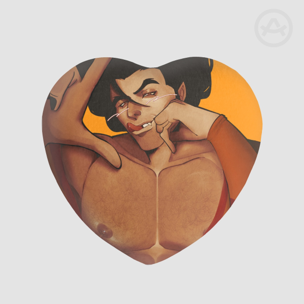 Flambae Heart Pin !