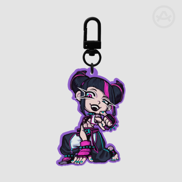 • Street Fighter • Juri Acrylic Keychain •
