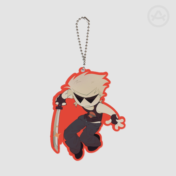 Dirk Colored Keychain