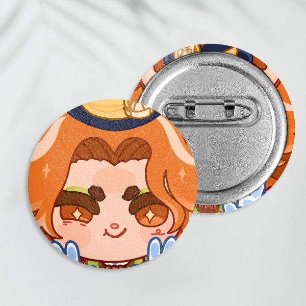 Fellow Plush Button