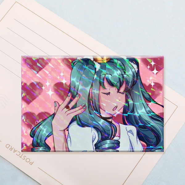Hatsune Miku Right Angle Rectangular Badges