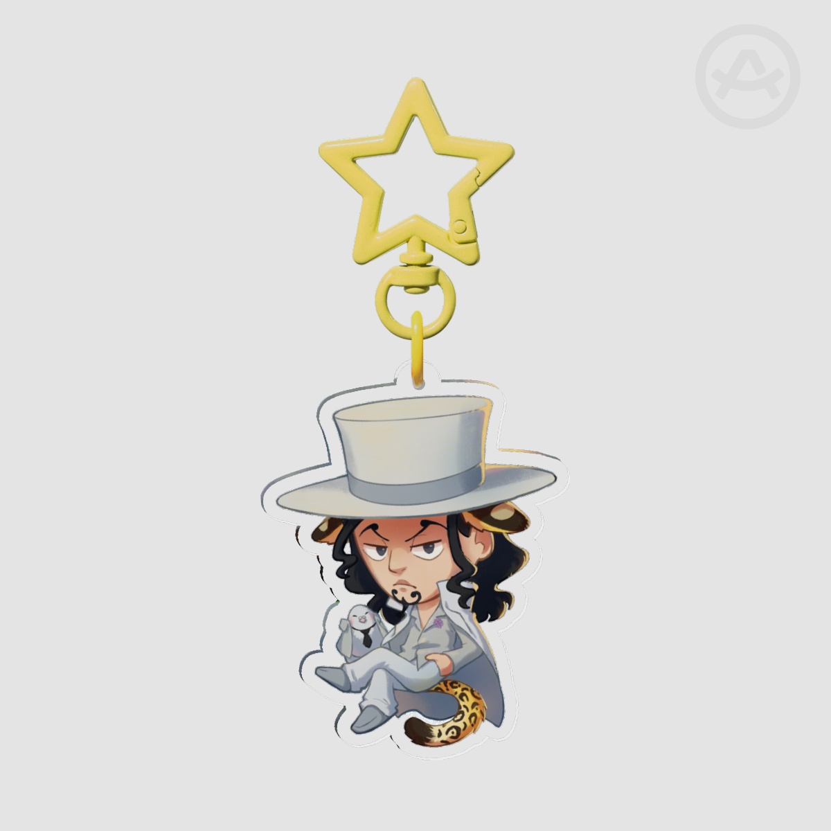 Rob Lucci - One Piece Keychain
