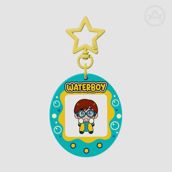 Waterboy Dispatch Tamagotchi Keychain