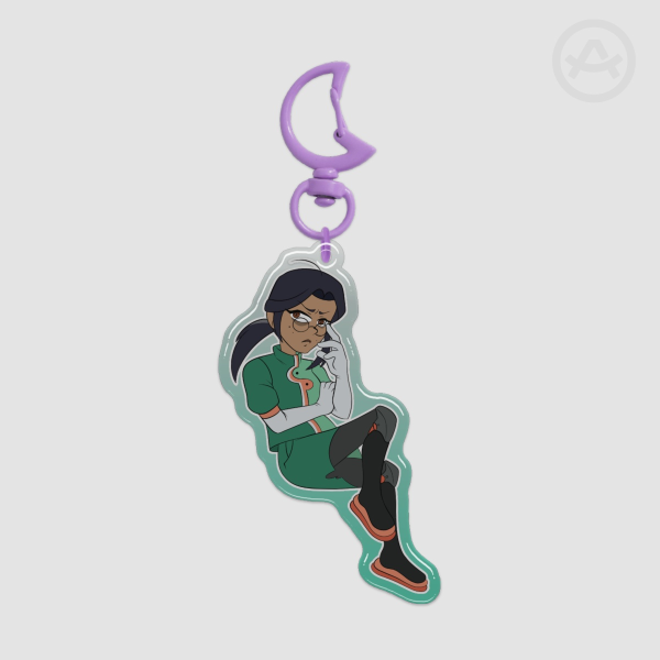 Andi Epoxy Acrylic Colored Charm