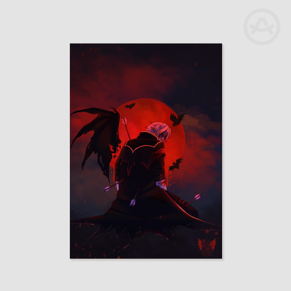 Blood Moon v!Pyro 8x11 Print