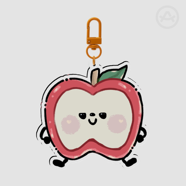 Sunny Apple - Keychain
